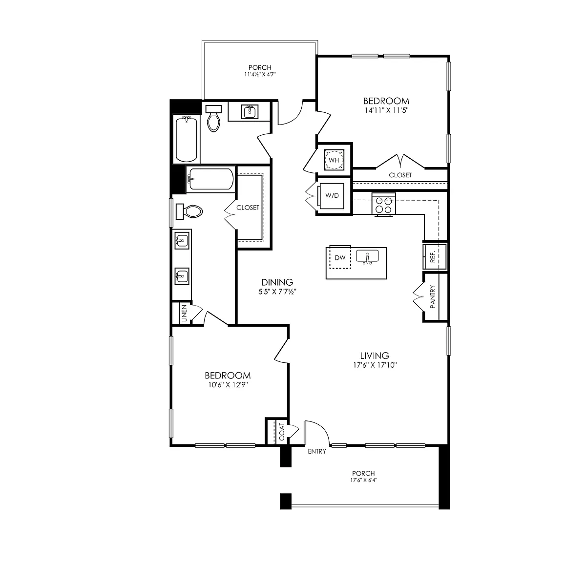 Floor plan SF - B1