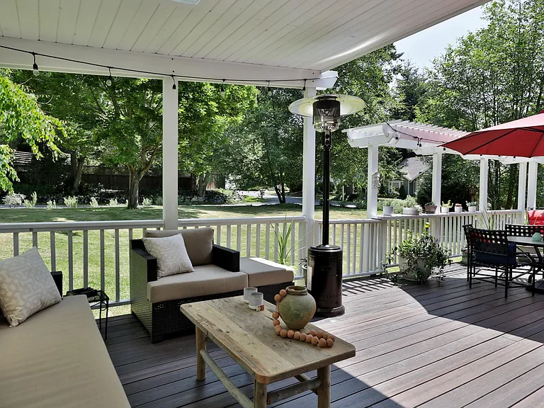Covered deck
