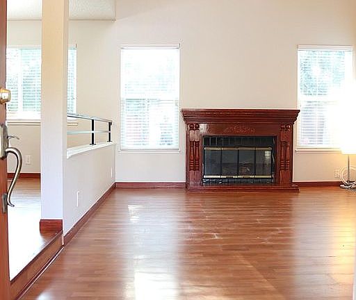 Front entrance to family room