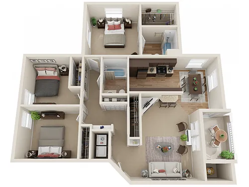 Floor plan Platinum Plus