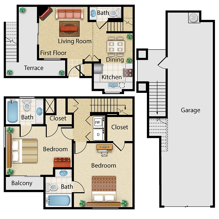 Floor plan Ibiza