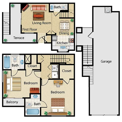 Floor plan Ibiza