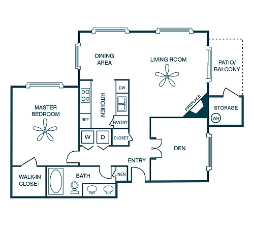 Floor plan A-3
