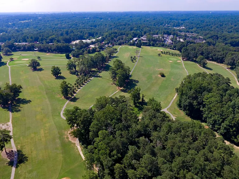 Adjacent Golfcourse