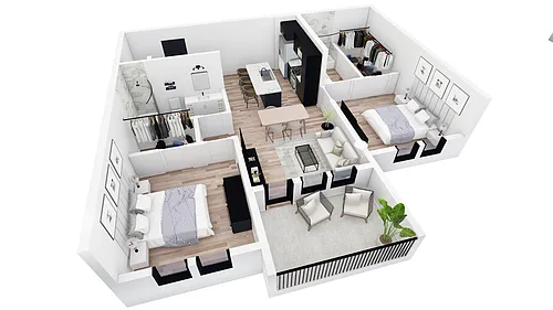 Floor plan B1