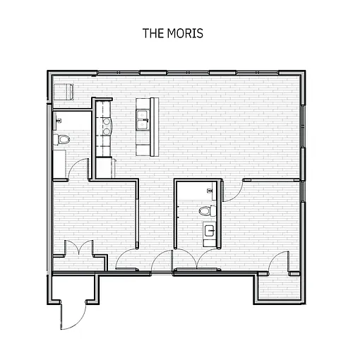 Floor plan Moris (Income Restricted)