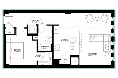 Floor plan Elizabeth