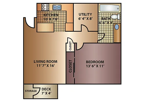 Floor plan Traditional