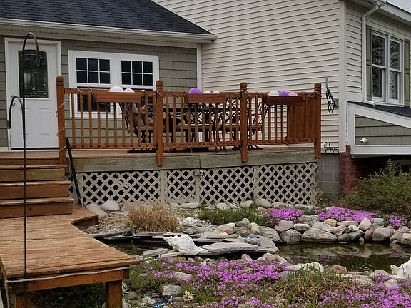 Back Deck & Pond