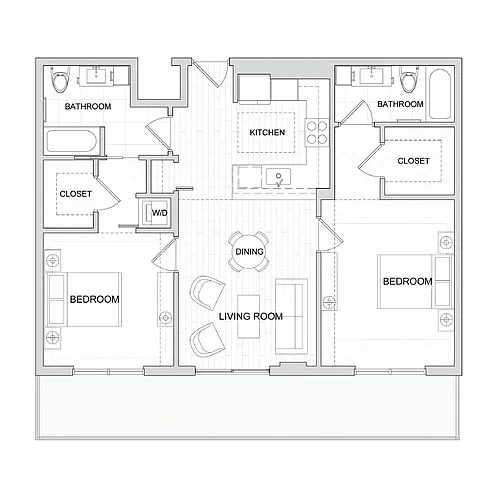 Floor plan B7