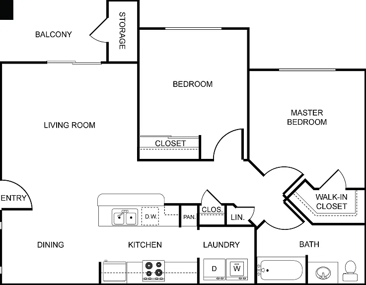 B1 Two Bedroom B1 Two Bedroom