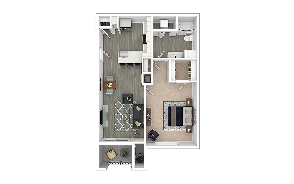 Floor plan Hermann - Renovated