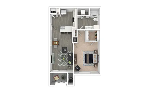 Floor plan Hermann - Renovated