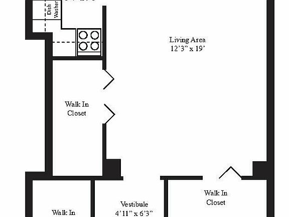 2nd image of 201 W 16th St APT 9F