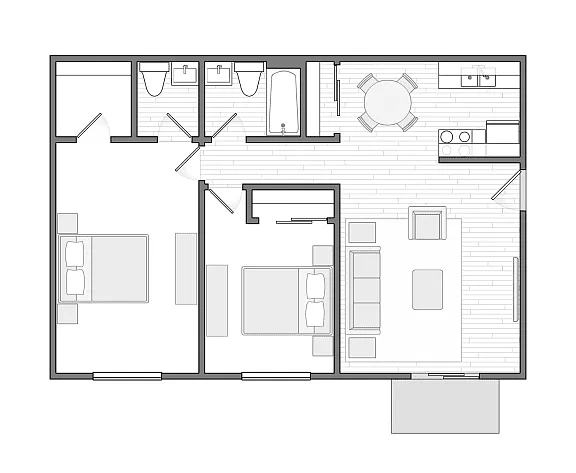 Floor plan The Findlay