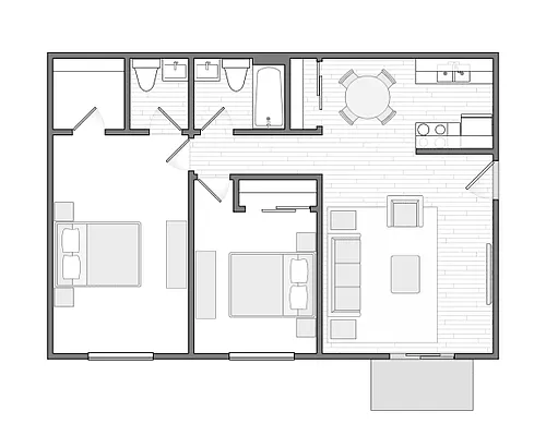 Floor plan The Findlay