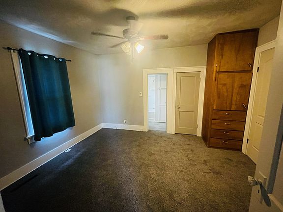 Main bedroom, good storage space.