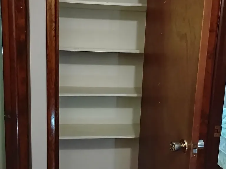 Upstairs linen closet