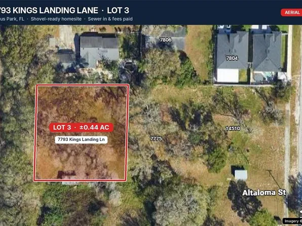 7793 KINGS LANDING LANE LOT 3, TAMPA, FL 33625
