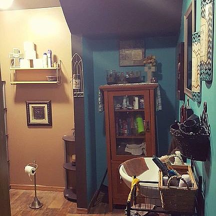 New paint. And floor