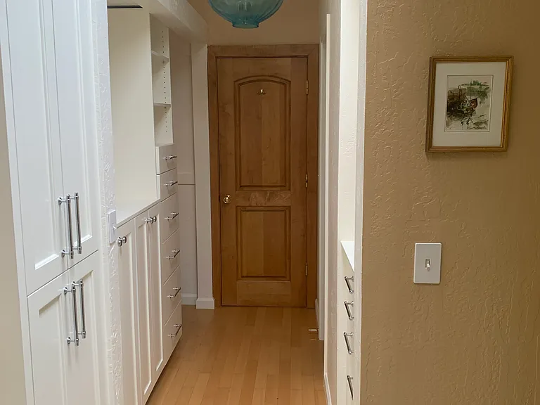 Master Bath medicine cabinet and closets