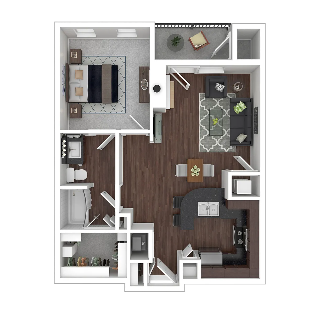 Floor plan A4 Bluff
