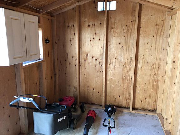 Storage Shed with electricity
