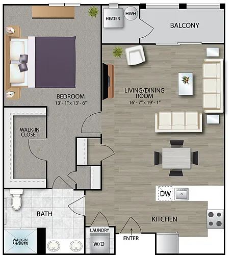 Floor plan A14
