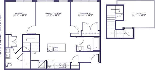 Floor plan PH4