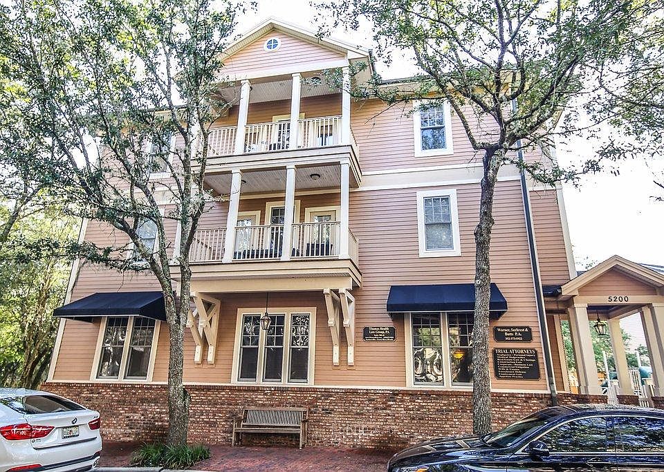 Welcome to the Haile Village Center! Condo for rent is the middle floor unit, front of building