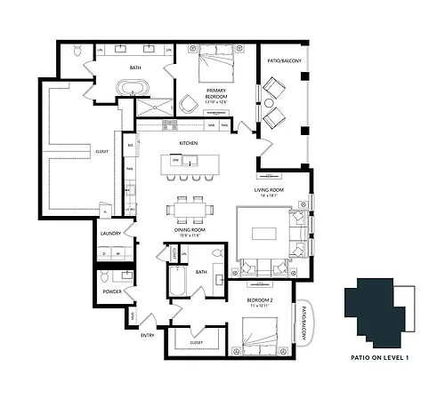 Floor plan B6