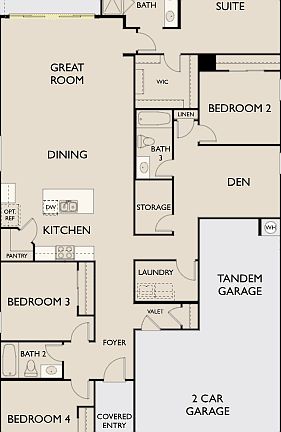 Sage floorplan - Lot 310