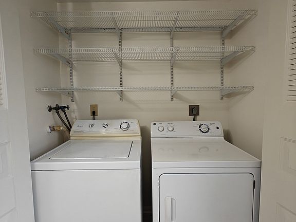 washer and dryer