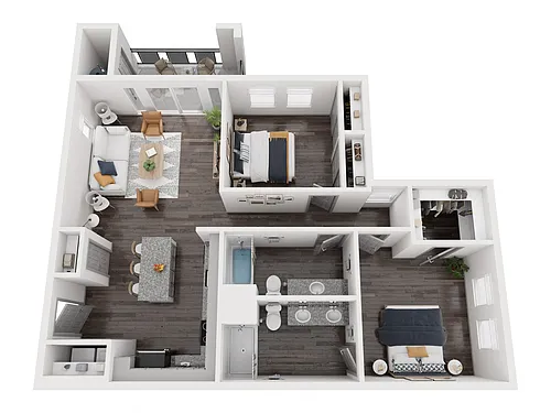 Floor plan B2