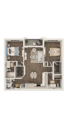 Floor plan Brax