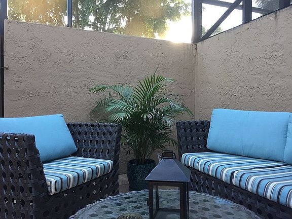 Screened patio