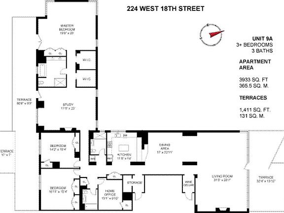 2nd image of 224 W 18th St #9