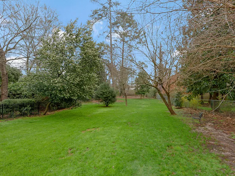 Deep Fenced-In Backyard