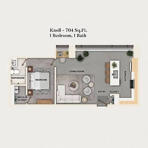 Floor plan A07 - Knoll