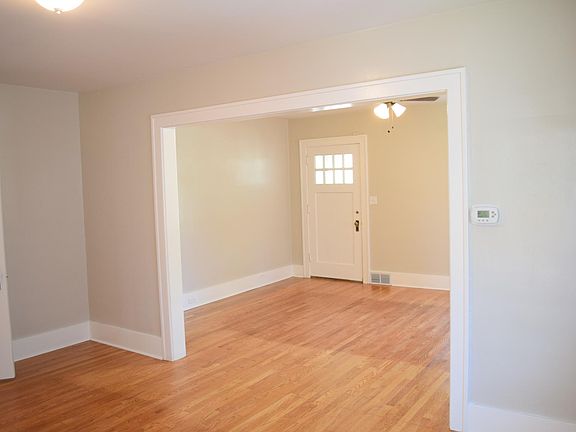 Adjoined Dining and Living Room areas
