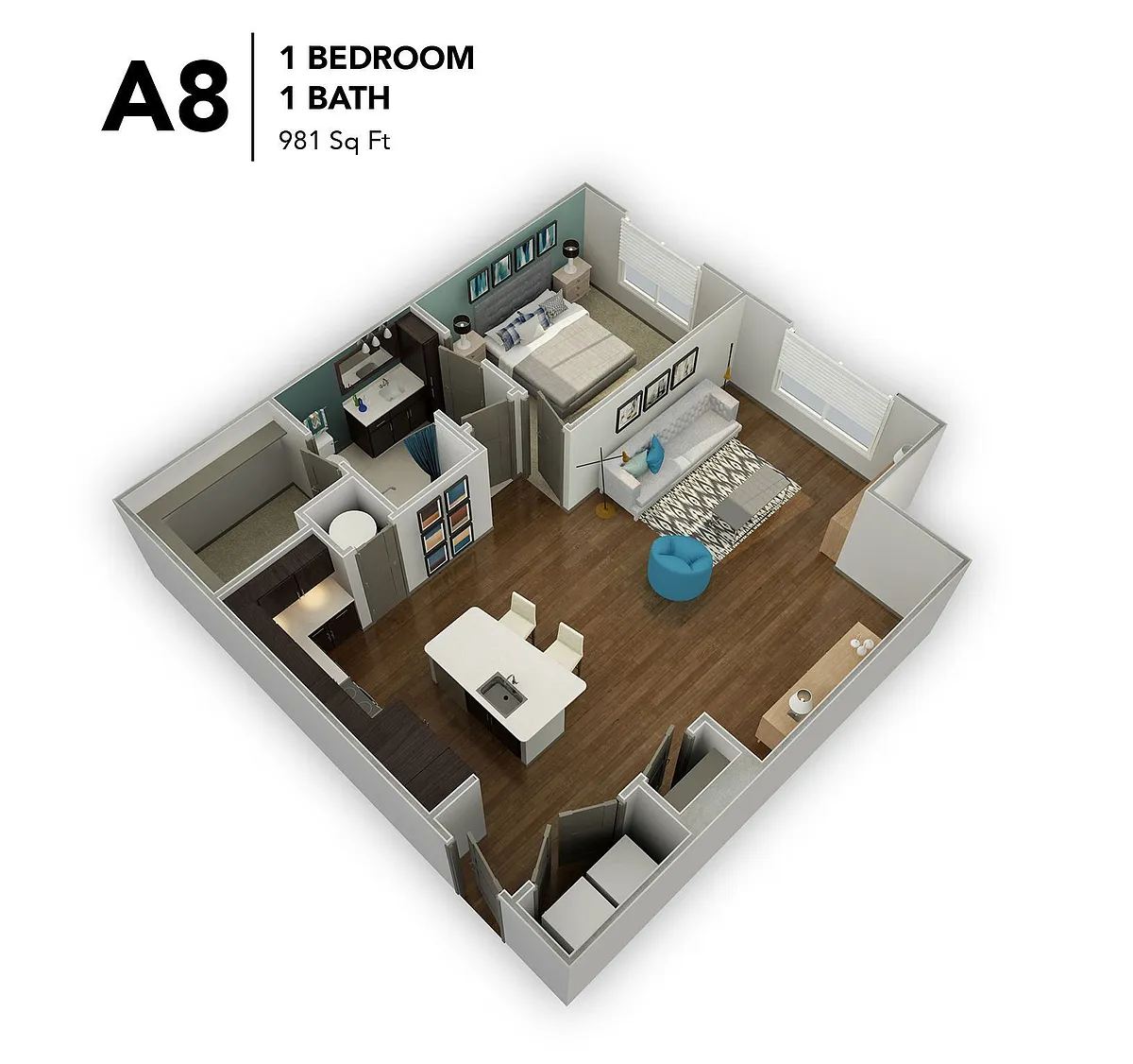 Floor plan A8