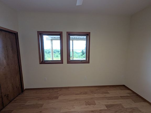 Bedroom with bay view