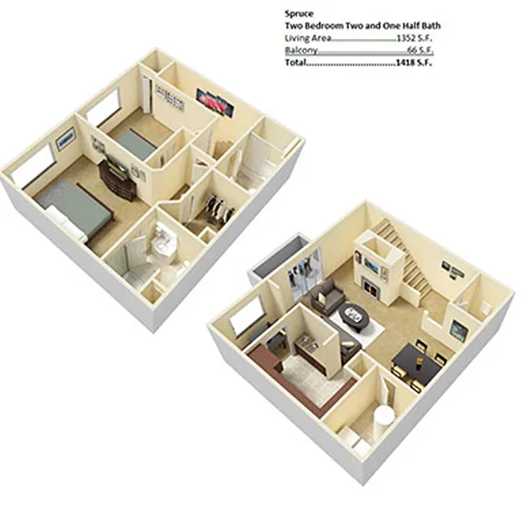 Floor plan spruce
