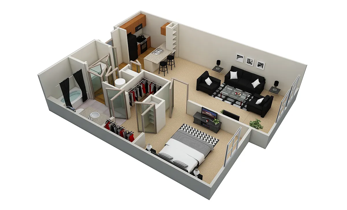 Floor plan Tarrasa