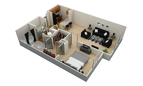 Floor plan Tarrasa