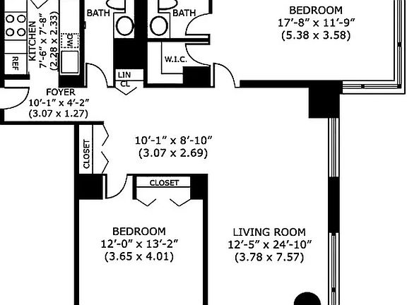 2nd image of 350 W 50th St APT 25B