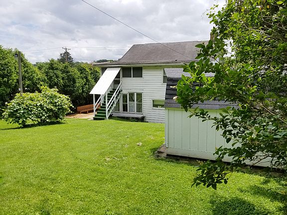 View from top of backyard