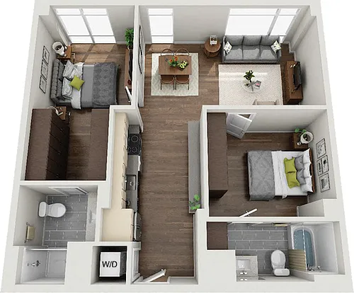 Floor plan Drake