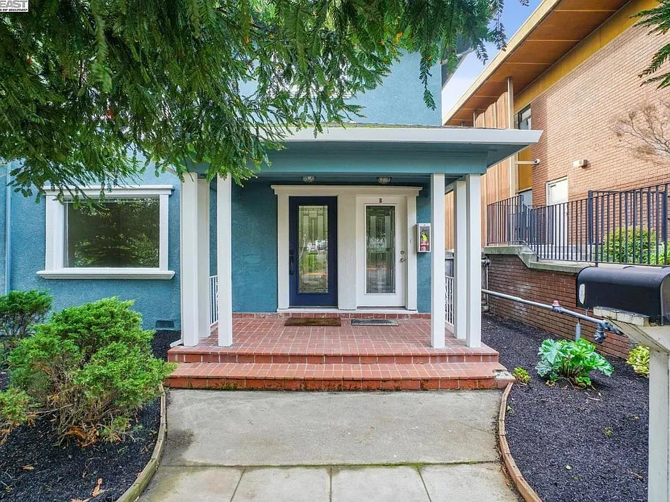 Exterior - Unit B is the white door on the right.