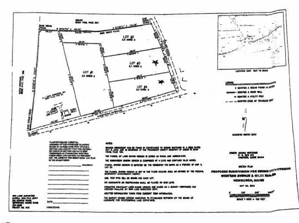 Map 4 Lot 30-3 and 4 Miles Road, Newburgh, ME 04444